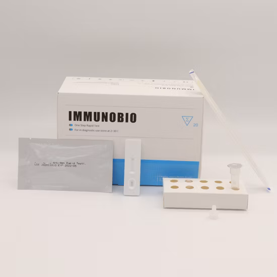 Pei/Bfarm внесен в список Immmumobio Coil Sef Test Kit Антиген, мазок из носа, быстрый тест